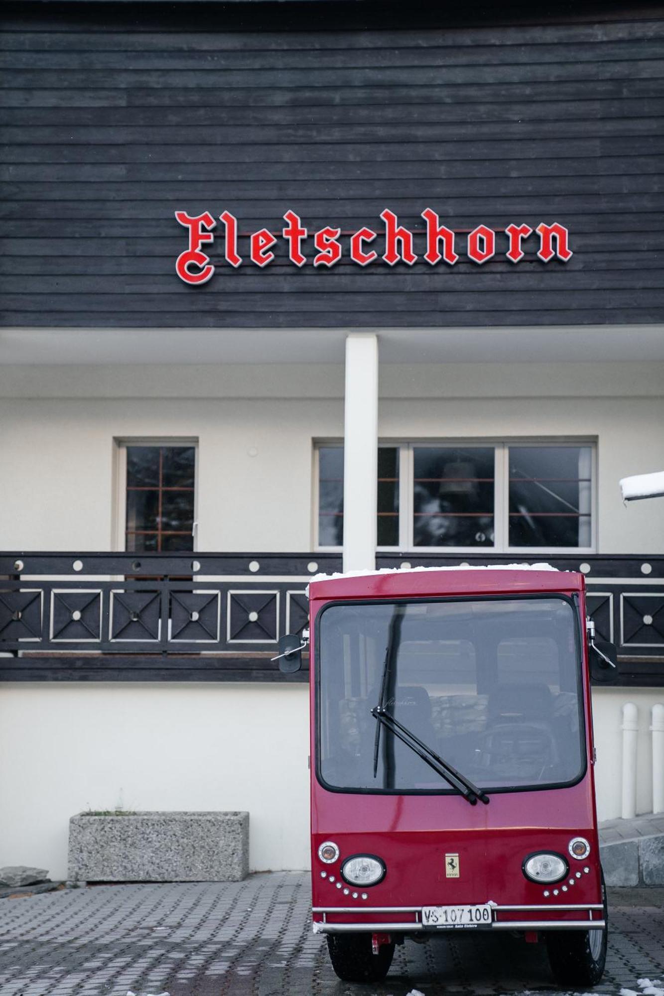 Waldhotel Fletschhorn Panoramic Retreat In Saas Fee מראה חיצוני תמונה