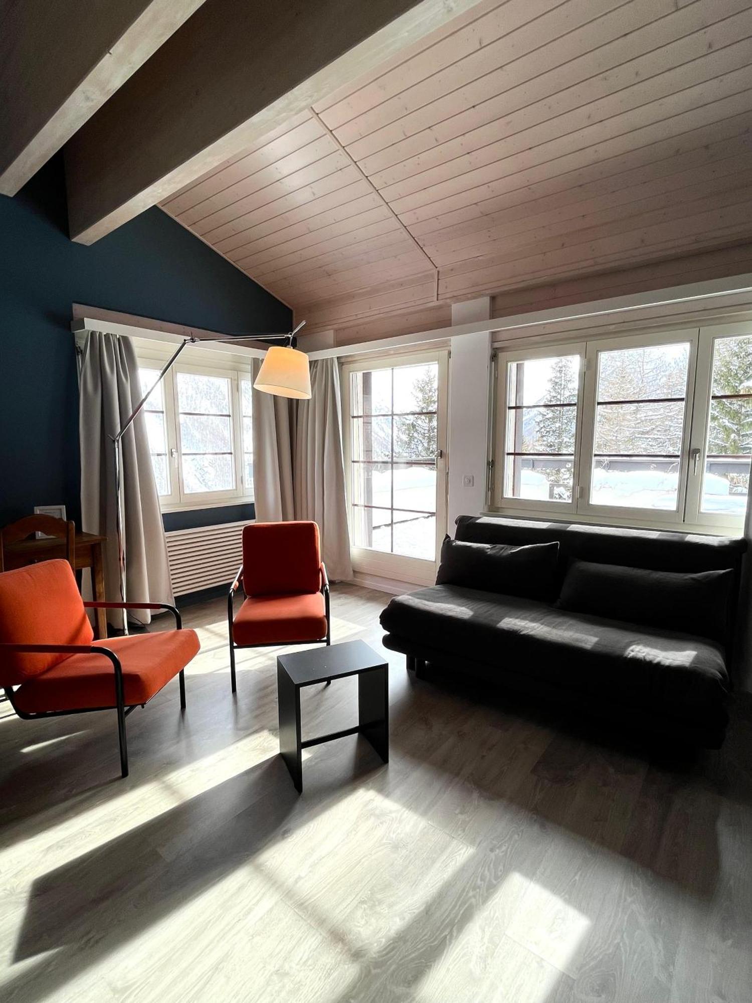 Waldhotel Fletschhorn Panoramic Retreat In Saas Fee מראה חיצוני תמונה