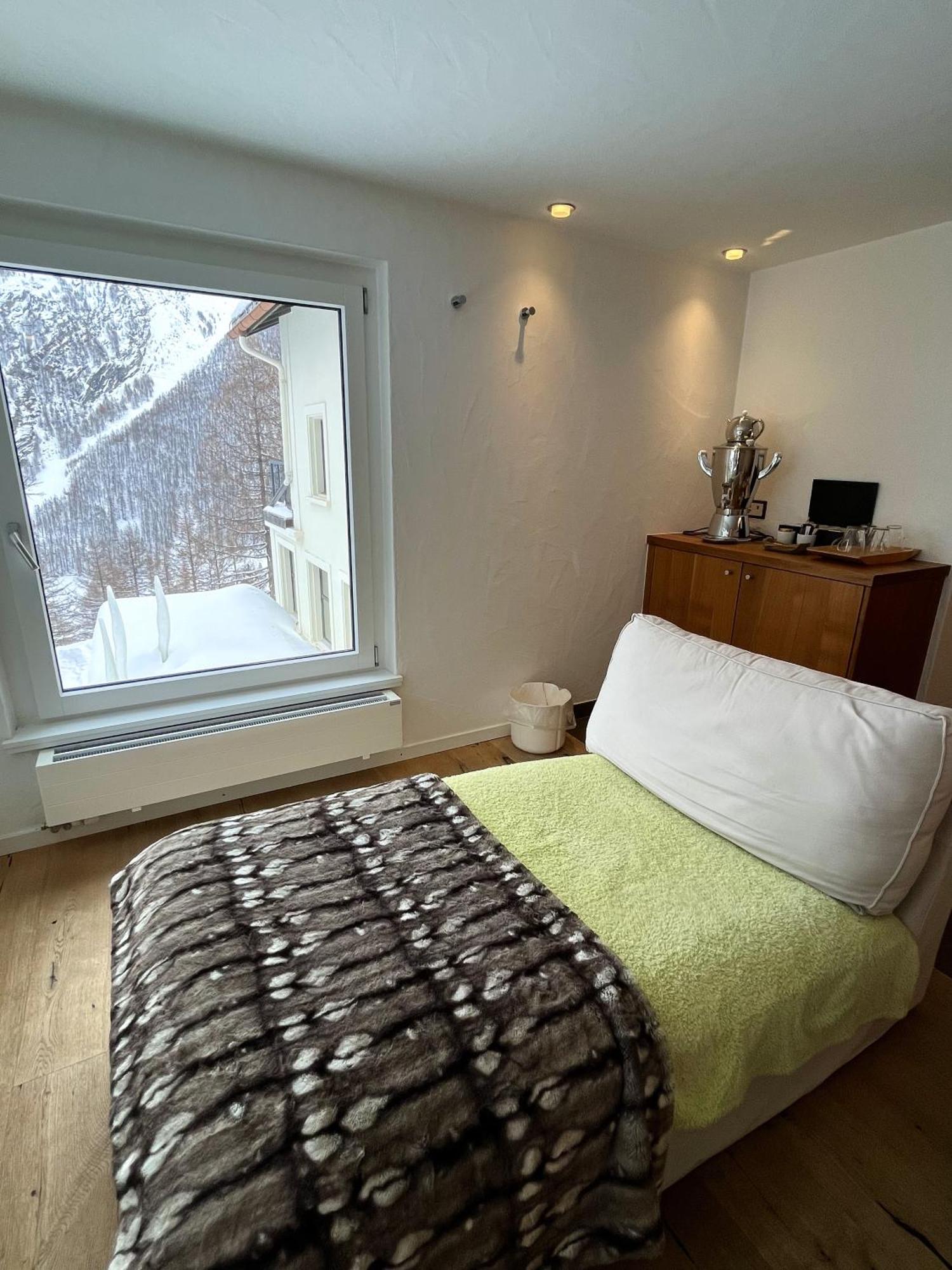 Waldhotel Fletschhorn Panoramic Retreat In Saas Fee מראה חיצוני תמונה